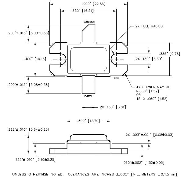 PH1214-100EL射頻功率晶體管 - 硅雙極性   密封金屬  MACOM現貨代理商