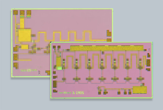 分布式放大器提供獨特的正增益斜率工作頻率為40 GHz