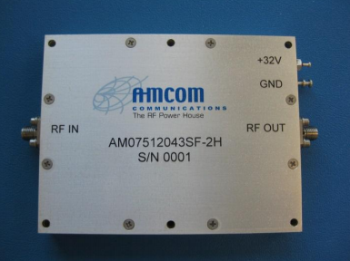 X波段雷達功率放大器模塊AM07512043SF-2H