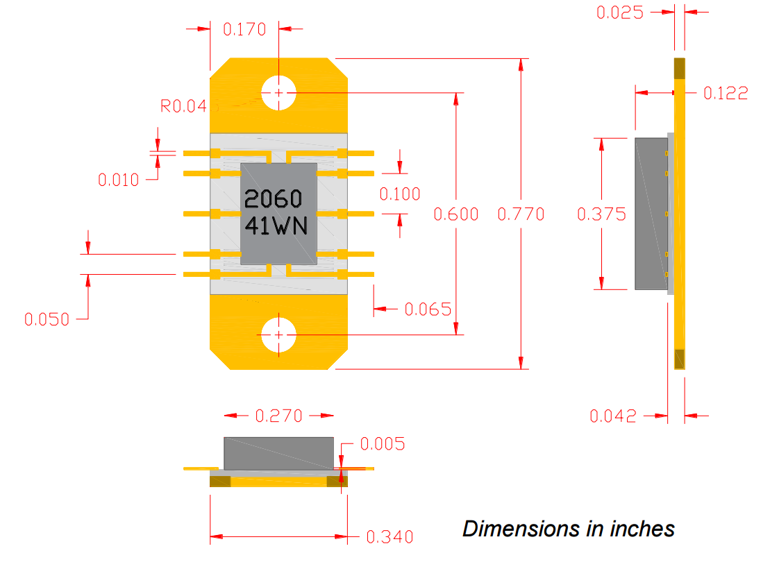 AM206041WN-SN-R放大器AMCOM品牌優勢及參數 原裝現貨