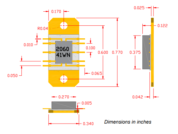 AM206041WN-SN-R AMCOM功率放大器原裝現貨