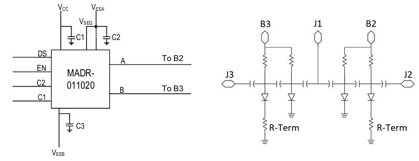 MASW-010647 HMIC? 硅 PIN 二極管端接 SPDT開關20W