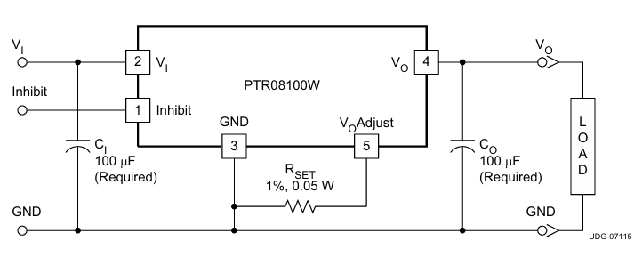 TI PTR08100WVD電源模塊