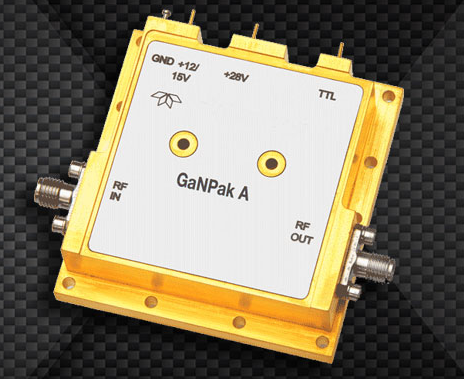 Teledyne防務電子GaN標準放大器