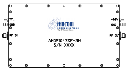 ?AM021047SF-3H寬帶功率放大器AMCOM