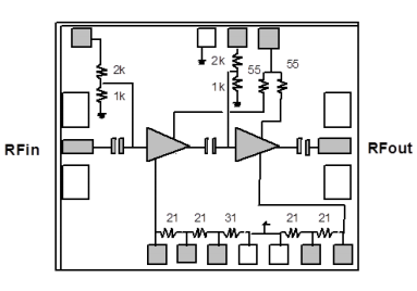 ?CHA2063A99F C/X/Ku波段低噪聲放大器UMS