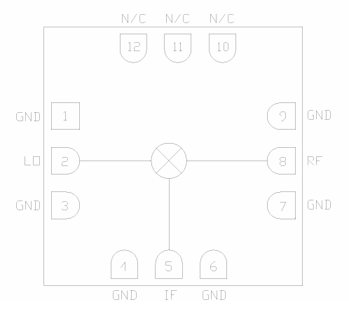 ?CMD177C3無源混頻器6–14 GHz