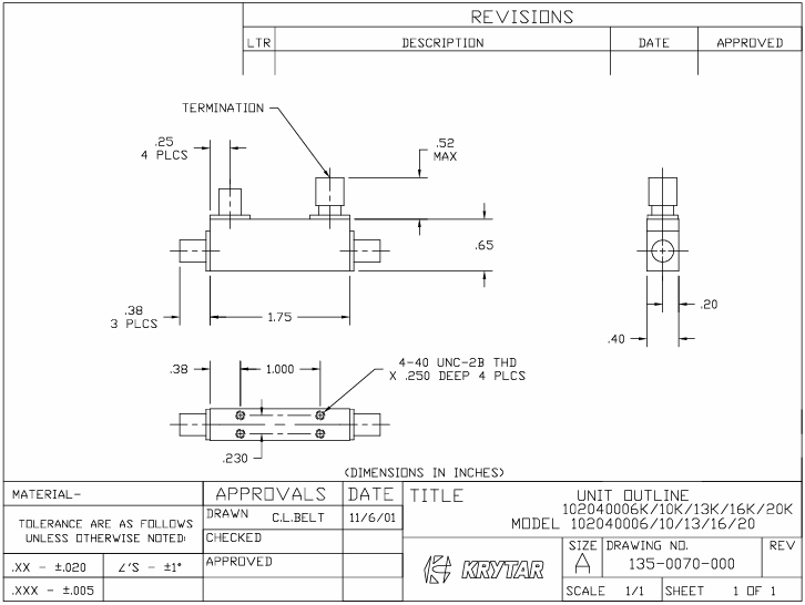 ?102040006/102040006K定向耦合器